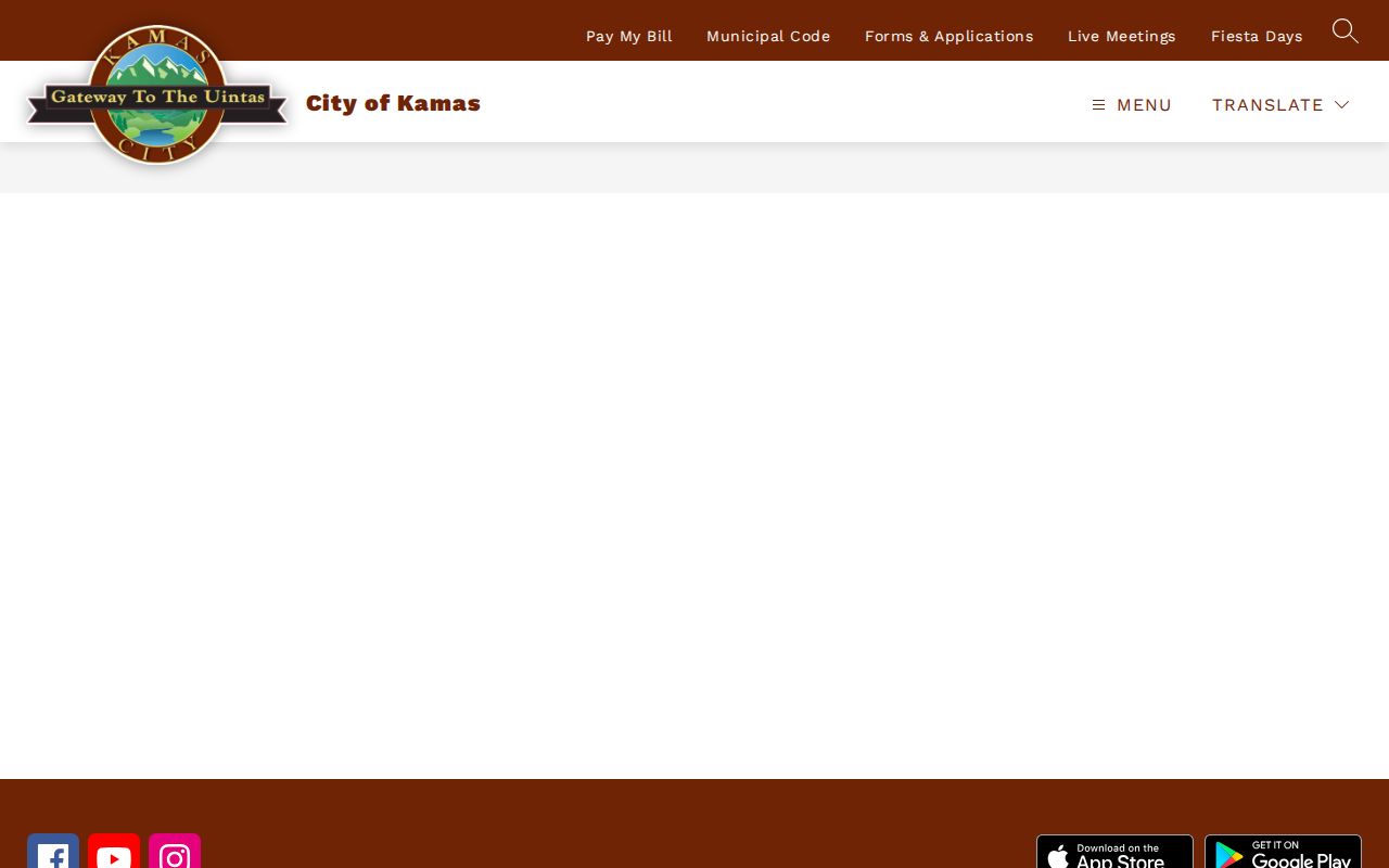 Kamas warrant records and Kamas Police Department contact page